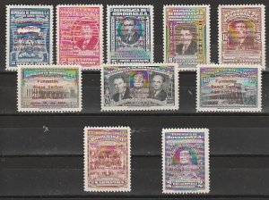 HONDURAS #C188-97 MINT LIGHTLY HINGED COMPLETE