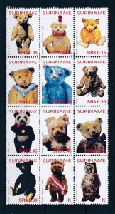 [SU1239] Suriname Surinam 2004 Teddybears MNH