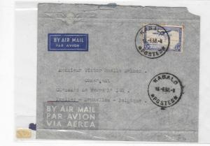 belgium congo 1938  stamps cover Ref 9992