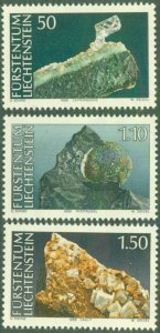 Liechtenstein 921-923 MNH BIN $2.00