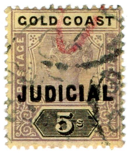 (I.B) Gold Coast Revenue : Judicial 5/-