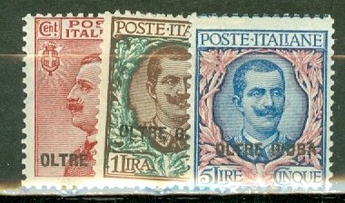 PH: Oltre Giuba 1-15 mint most NH (3-6 mint) CV $725; scan shows only a few