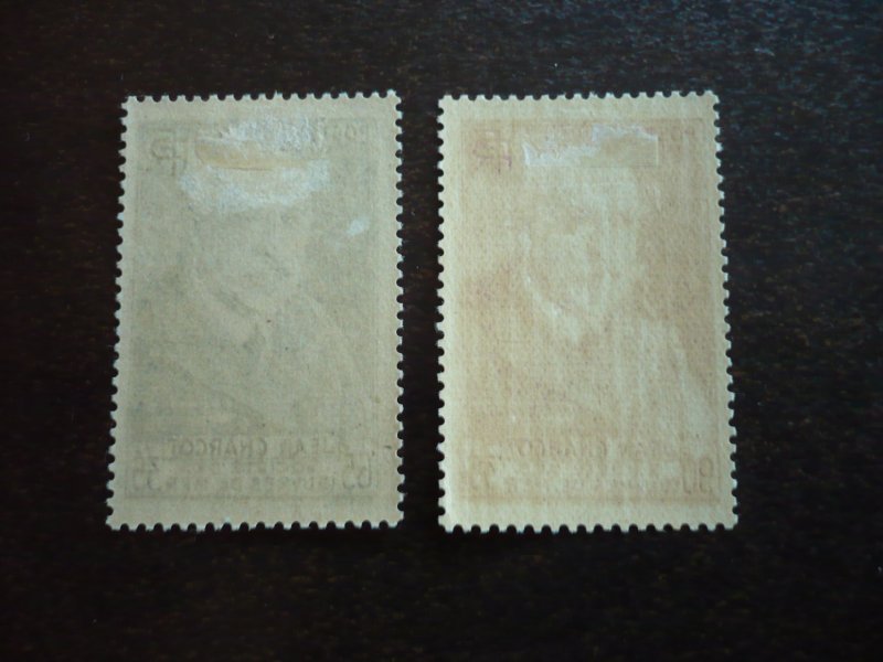 Stamps - France - Scott# B68-B69 - Mint Hinged Set of 2 Stamps