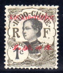 France Kwangchowan (廣州灣) #18, mint hinged
