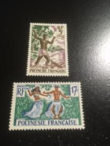 French Polynesia sc  C193,C194 MNH