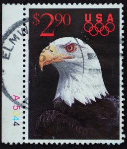 U.S. Used Stamp Scott #2540 $2.90 Eagle. CDS Cancel. Choice!