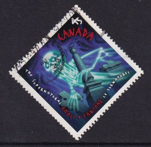 Canada  #1667 used 1997 supernatural 45c ghost