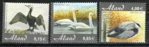 Finland-Aland Stamp 230-232  - Birds