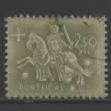 Portugal 771: 2.50e Knight on horseback (from the seal of King Dinis), used, ...