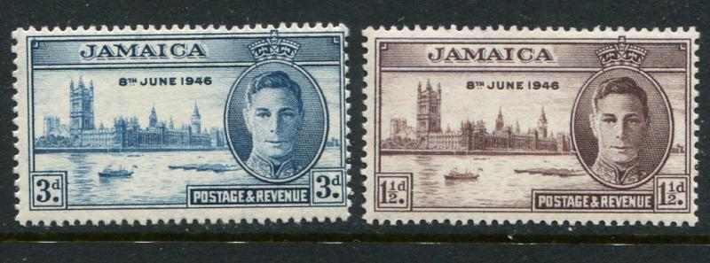 Jamaica #136-7 MNH - Penny Auction