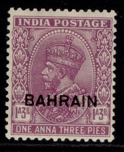 BAHRAIN GV SG5, 1a 3p mauve, M MINT. Cat £19.