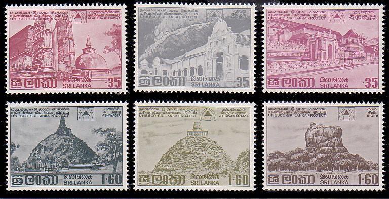 Sri Lanka 579 - 584 MNH