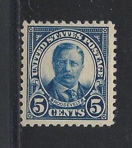 U.S. Sc.# 557  mint never hinged 