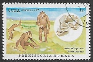 Cuba # 3877 - Australopithecus - unused CTO.....{Z26}