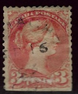 Canada SC#37a Used F-VF hr/SE...Worth a close look!