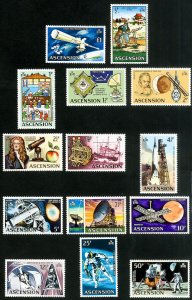 Ascension Stamps # 138-51 MNH XF