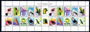 [ARV486] Aruba 2010 Birds Vögel Oiseaux Miniature Sheet MNH