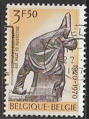 1970 Belgium - Sc 792 - used VF - The Mason by Georges Minne
