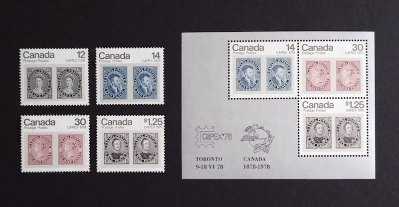 Canada 753-6a VF MNH