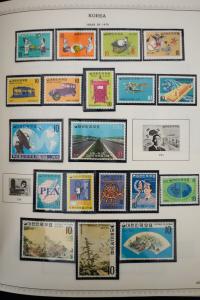 Korea Mint 1800's to 1980's Stamp Collection