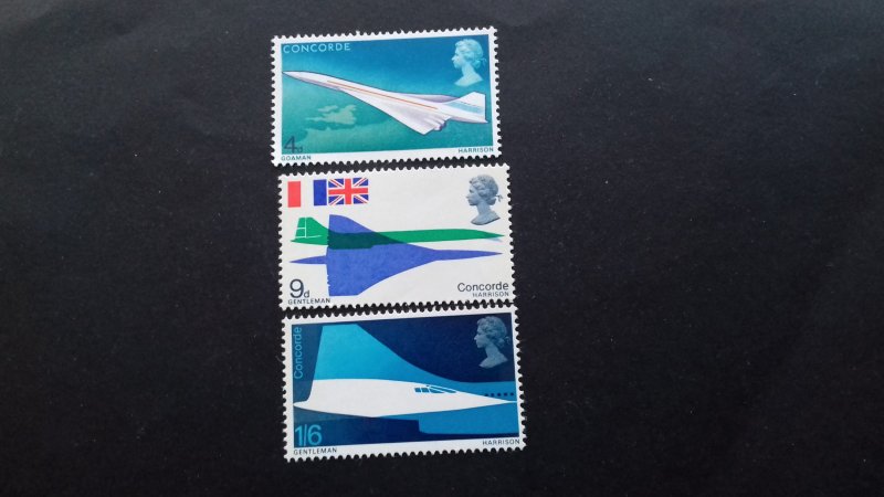 Great Britain 1969 The First Flight of the Prototype Concorde Mint