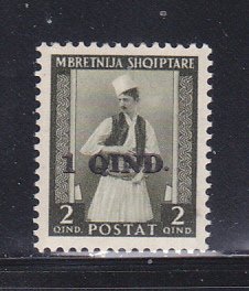 Albania 331 MH Surcharge