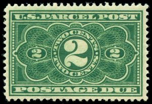 momen: US Stamps #JQ2 Mint OG NH VF