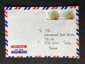 Indonesia #780//B242 Cover to Finland (1970-1999)