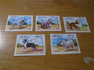 Dogs : Laos  #  405-09  used