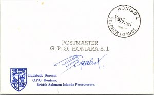 Solomon Islands, Officials