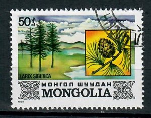 Mongolia 1267 Pine Tree used single