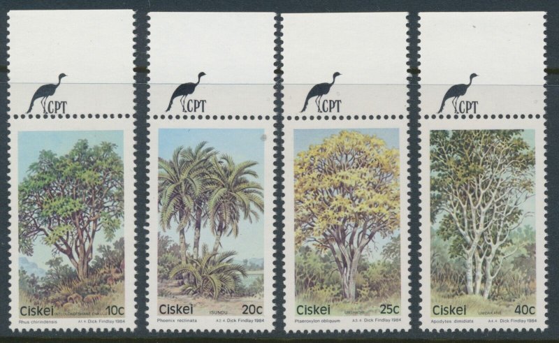 South Africa Homelands Ciskei Sc 50-53 1984 MNH Trees