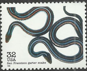 # 3105k MINT NEVER HINGED ( MNH ) SAN FRANCISCO GARTER SNAKE