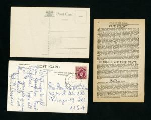 Zanzibar Cards 3x Early Picture Post Cards Rarely Offered VF