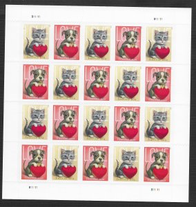 US #5746c (60c) Love - Kitten and Puppy ~ MNH