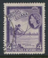 British Guiana SG 334a Used De La Rue printing  (Sc# 256 see details) 