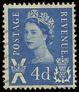 Great Britain - Scotland - #2 - Used - SCV-0.25