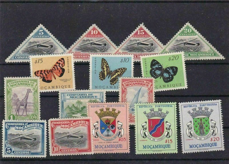 MOZAMBIQUE  MOUNTED MINT OR USED STAMPS ON  STOCK CARD  REF R869