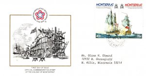 Montserrat, Worldwide First Day Cover, Americana