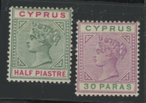 Cyprus #28/29 Unused Single