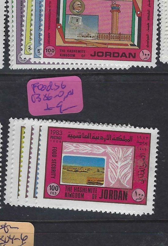 JORDAN  (PP3101BB)  FOOD    SG  1386-0    MNH