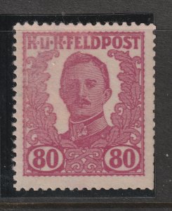 Austrie-Hungary Military Post MLH 80 (never issued)