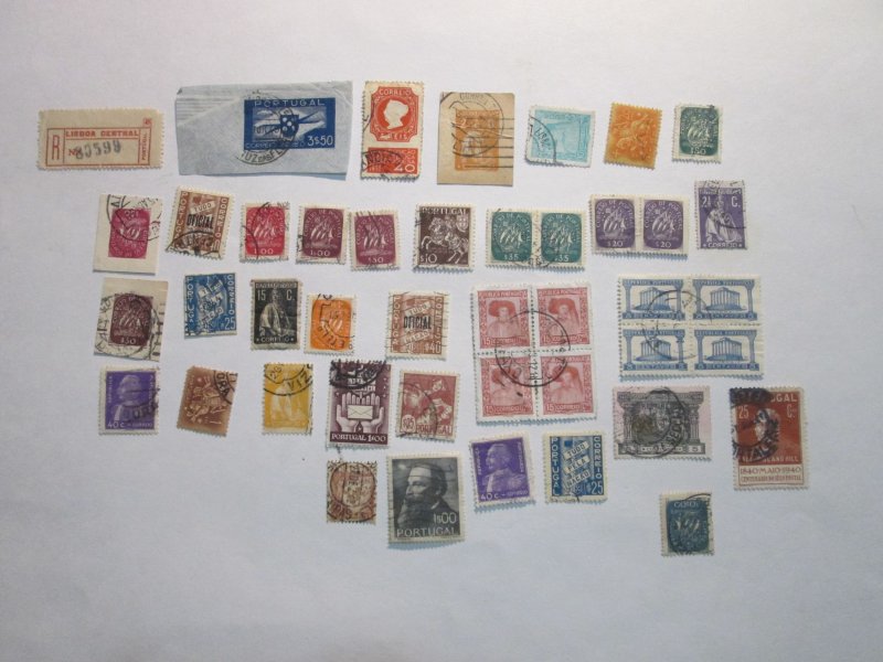 Portugal Stamps Lot. Old STAMPS LOT FROM PORTUGAL