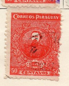 Paraguay 1924 Early Issue Fine Used 50c. 147540