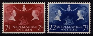 Netherlands Antilles 1955 Royal Visit, Set [Mint]