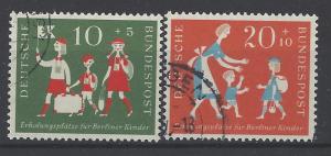 Germany Bund Scott # B354 - B355, used