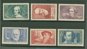 France #B54-B59 Mint (NH) Single (Complete Set)