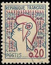 France - 985 - Used - SCV-0.25