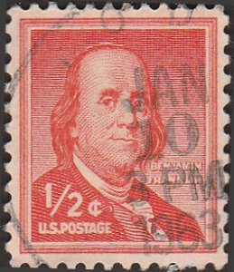 # 1030a USED DRY PRINT BEN FRANKLIN    