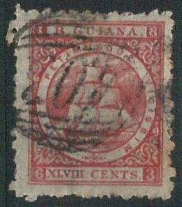 70619 -  GUIANA  - STAMP : Stanley Gibbons # 104 -  Very finely USED